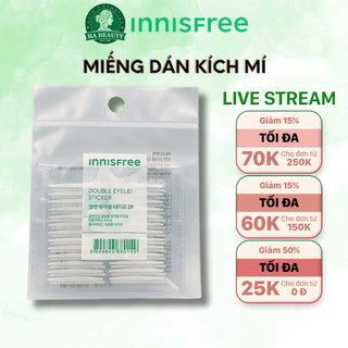 Miếng dán kích mí innissfree Double Eyelid Sticker Hàn Quốc