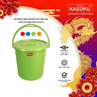 Xô Nhựa MINI, Xô Nước - 4L/6L/8L - Nhựa Nam Dương  - Vua Đồ Gia Dụng Kazoku [XKM]