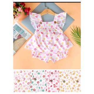 Bộ lụa tay cánh tiên bé