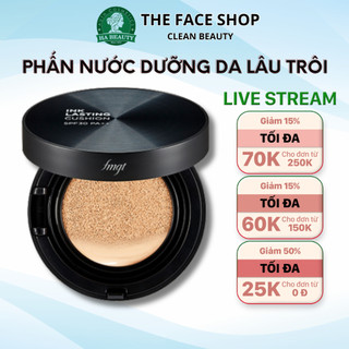 Phấn nước trang điểm lâu trôi che phủ tốt khuyết điểm hàn quốc The Face Shop fmgt Ink Lasting Cushion 15g SPF30 PA++
