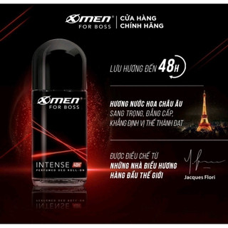 Lăn Hút Mùi X-Men For Boss- Intense 25ml