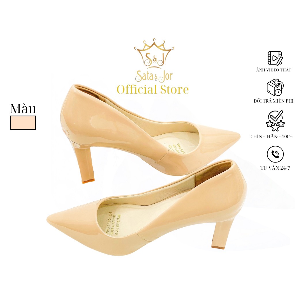 Giày kín mũi Sata&Jor THG9682-8P-da