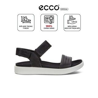 Giày sandals nữ ecco flowt w - black - 27360351052