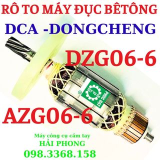 Rô to máy đục bê-tông dca / dongcheng mod. azg / dzg 06-6 / 06-6s / 1350-6