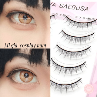 [HÀNG CÓ SẴN] Mi giả trên make nam cosplay mã  R02