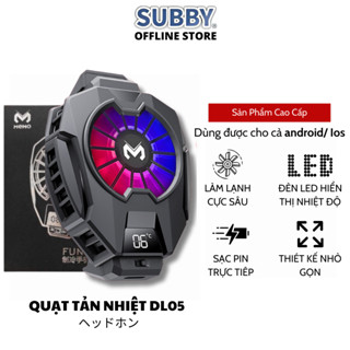 Quạt Tản Nhiệt Điện Thoại DL05/G6/FL05/S3 Không Nóng Máy Chơi Game Mobile PUBG FF LIÊN QUÂN ROS