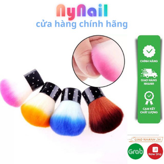 Chổi phủi bụi nail lông hồng nail thiết kế