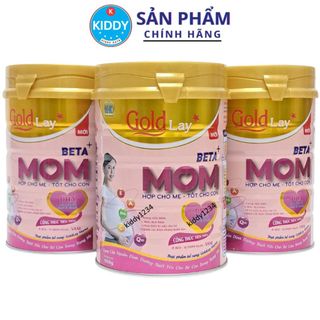 Sữa bầu Goldlay Mom dinh dưỡng cho mẹ bầu mang thai và cho con bú lon 900g