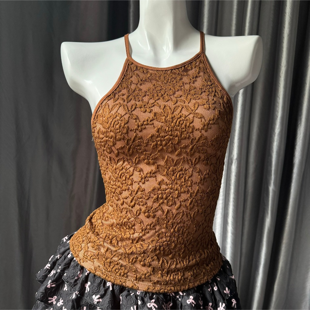 [XẢ KHO TẾT]Áo ba lỗ cổ yếm body ren hoa 2 lớp basic, áo kiểu tanktop nữ thiết kế tôn dáng sang chảnh mùa hè G913 | BigBuy360 - bigbuy360.vn