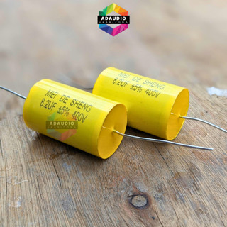 Tụ loa 8.2 uF MeiDeSheng không phân cực cho phân tần loa giá 1 cái