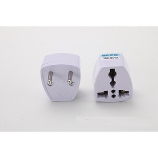 Đầu chuyển đổi 3 chấu, phích cắm điện 3 chấu sang 2 chấu