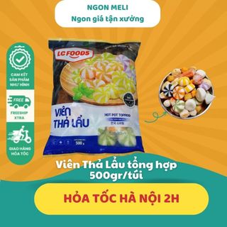 Viên thả lẩu răng mực Lacusina 500g NGON meli Giao Hàng Hỏa Tốc Tại Hà Nội