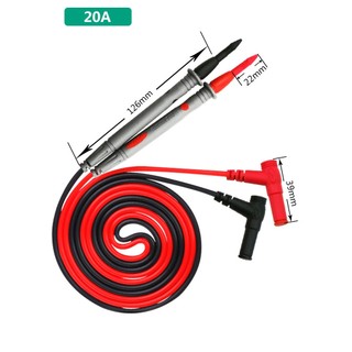 Que đo đồng hồ vạn năng kim đo siêu nhọn mạ vàng 1000V/20A
