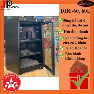 Tủ chống ẩm máy ảnh drycabi dhc-60, 60 lít -chính hãng
