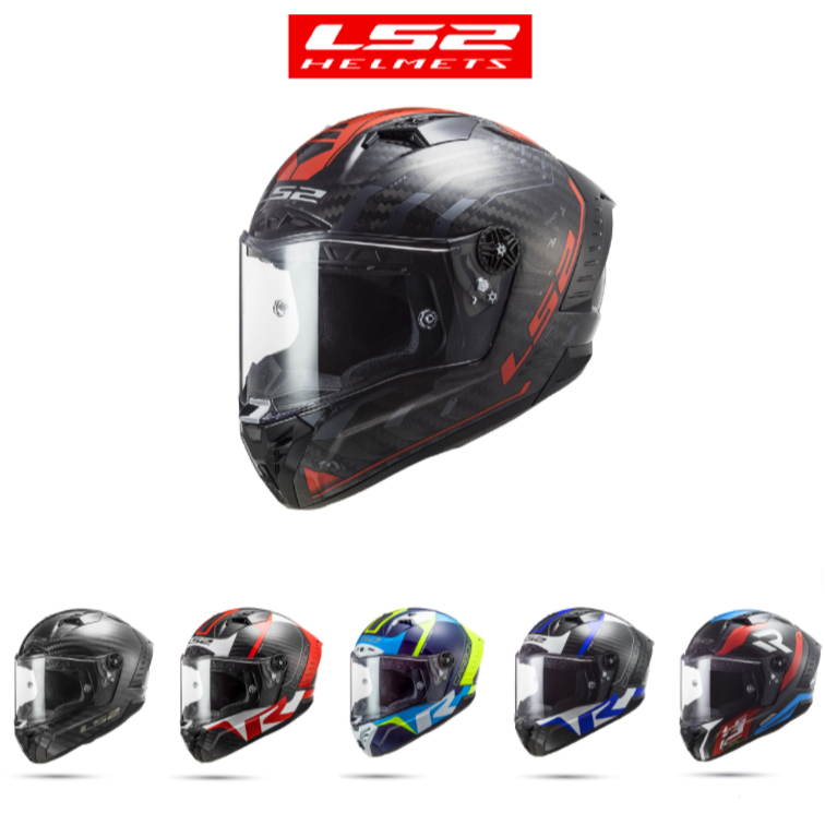Mũ Bảo Hiểm Fullface Racing LS2 FF805 Thunder Carbon - LS2 Racing helmet