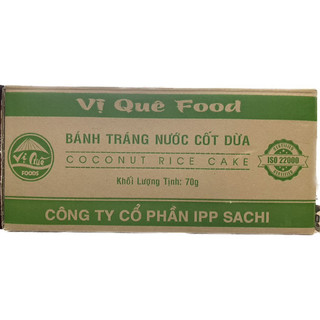 BÁNH TRÁNG SACHI( VỊ QUÊ) NƯỚC DỪA BÌNH ĐỊNH