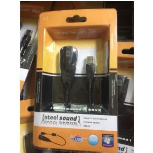 Đầu chuyển usb -> sound 7.1 5h - usb sound 7.1 - dây chia mic và loa từ cổng usb
