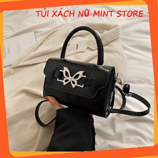 Túi xách mini túi đeo chéo nữ dễ thương da mềm trơn đi chơi phong cách hàn quốc PK 754