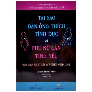 Sách tại sao đàn ông thích tình dục và phụ nữ cần tình yêu