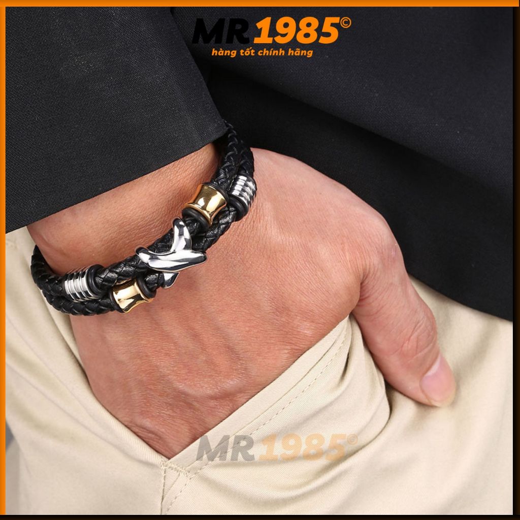 Lắc tay đeo vòng tay nam to bảng bracelet thời trang nam tính Mr1985 siêu thị đồ nam