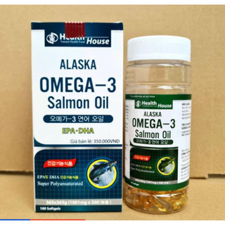 Dầu cá alaska omega 3 sammon oil bổ não, tăng cường thị lực, giảm nguy cơ mắc bệnh tim mạch