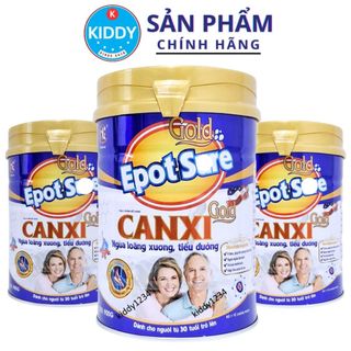 Sữa Canxi Epot 900g phòng ngừa loãng xương, tiểu đường, thoái hóa khớp (kiddy1234)