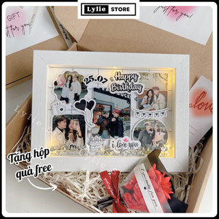 Khung ảnh handmade SAO 3D thiết kế theo yêu cầu để bàn làm quà tặng sinh nhật, quà kỷ niệm