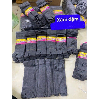 Lố 10 đôi vớ chân đi nắng loại dày với chất liệu thun dày