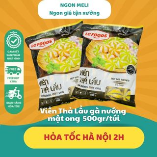 Viên thả lẩu gà nướng mật ong Lacusina 500g NGON meli Giao Hàng Hỏa Tốc Tại Hà Nội