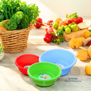 Thau nhựa sâu tân lập thành - size 30cm/32cm/36cm/40cm - chất liệu nhựa pp, độ bền cao, an toàn.