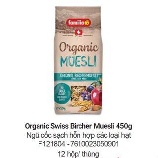 Ngũ cốc Familia Organic Swiss Bircher Muesli 450g
