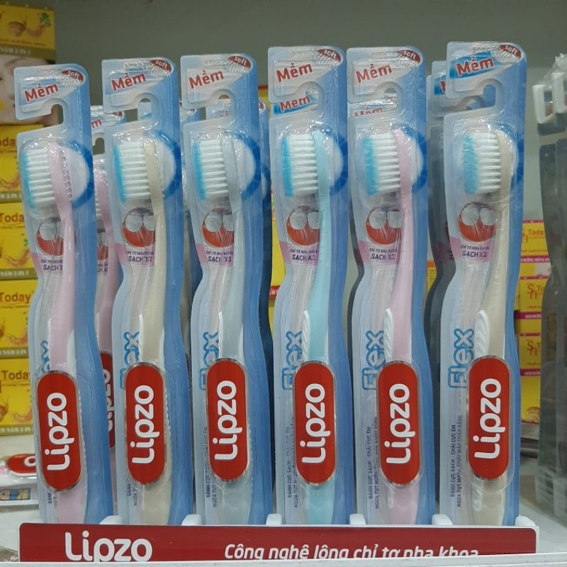 Bàn chải đánh răng Lipzo Flex
