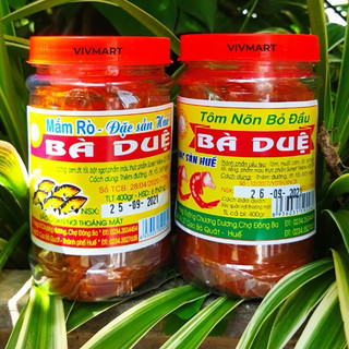 Mắm Huế Bà Duệ đầy đủ các loại