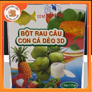 1 Hộp Bột Rau Câu Con Cá Dẻo Hiệp Long chuyên dùng làm thạch rau câu