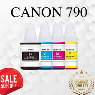 Mực Refill Gl-790 YCMBK hàng nhập màu và đen máy Canon G1000,G1010,G2000,G2010,G3000,G3010 khách tự chon màu
