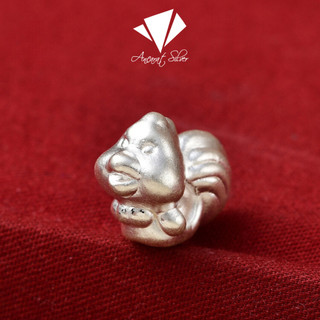 ANCARAT - Charm Bạc 12 Con Giáp - Tuổi Dậu C12 (Miễn phí tết vòng tay handmade)