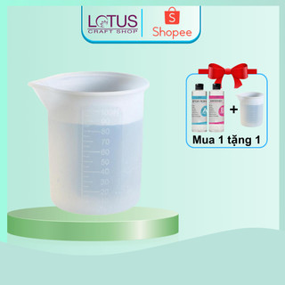 Cốc Silicone 100ml Pha Phựa Epoxy Resin