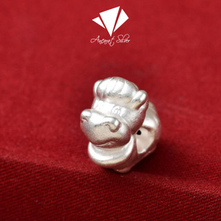 ANCARAT - Charm bạc 12 con giáp - Tuổi Ngọ (Miễn phí Tết vòng tay Handmade theo yêu cầu)