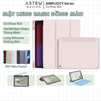 Bao da iPad Basic màu pastel AstroMazing cover case Pro 11 Air 4 5 Gen 6 7 8 9 10