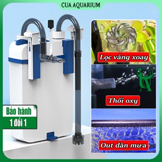 Máy lọc treo có váng xoay SUNSUN YBG 600/500/400/300 cho bể cá, hồ thủy sinh