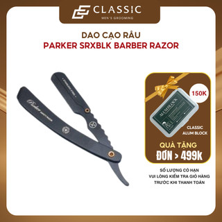 Dạo Cạo Râu Parker SRXBLK Professional Barber Razor