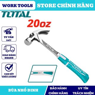 Đồ nghề total búa nhổ đinh 450g tht7143166 / 560g tht7143206