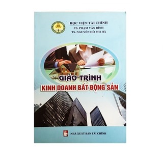 Sách - Giáo trình kinh doanh bất động sản