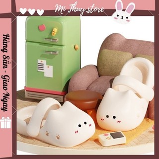 (Chọn lùi 1 size) Dép nữ dép sục kín mũi mèo cute mềm nhẹ chống trơn SỤC MÈO CUTE