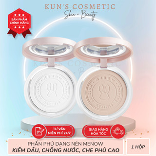Phấn Phủ MENOW Phấn phủ dạng nén kiềm dầu chống nước che phủ hoàn hảo MENOW Rabit Compact Powder 1 hộp