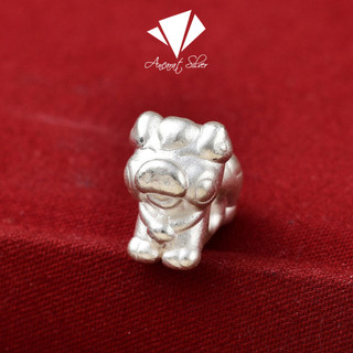 ANCARAT - Charm Bạc 12 Con Giáp - Tuổi Hợi (Miễn phí Tết vòng tay Handmade theo yêu cầu)