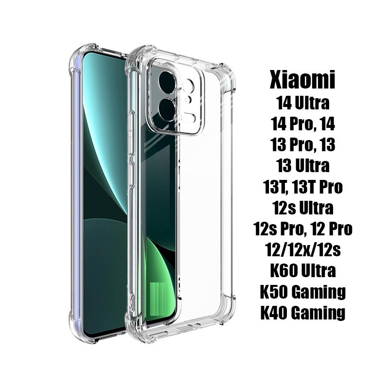 Ốp lưng trong chống sốc Xiaomi 13 Pro,14 Ultra,14 Pro,13 Ultra,13T Pro,K60 Ultra,12S Ultra,12s Pro,1