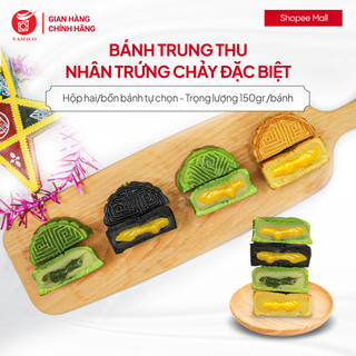 Bánh trung thu trứng chảy vamico - bánh trung thu lava cao cấp- 150gr