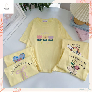 ✨[FREESHIP]✨ Áo baby tee Borip, form baby tee bảng mẫu vàng cho các nàng