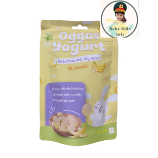 Sữa chua khô Oggas cho bé từ 6M+ nhiều vị Hoa quả date tháng 1/2026